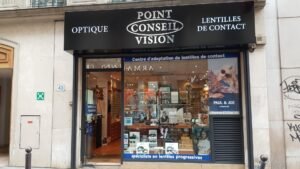 Point Conseil Vision Opticien paris 9eme lunettes de soleil contact lenses Sunglasses Prada Celine GUCCI Chopard Chloe