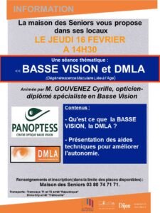 PANOPTESS BASSE VISION Région Bourgogne-Franche-Comté