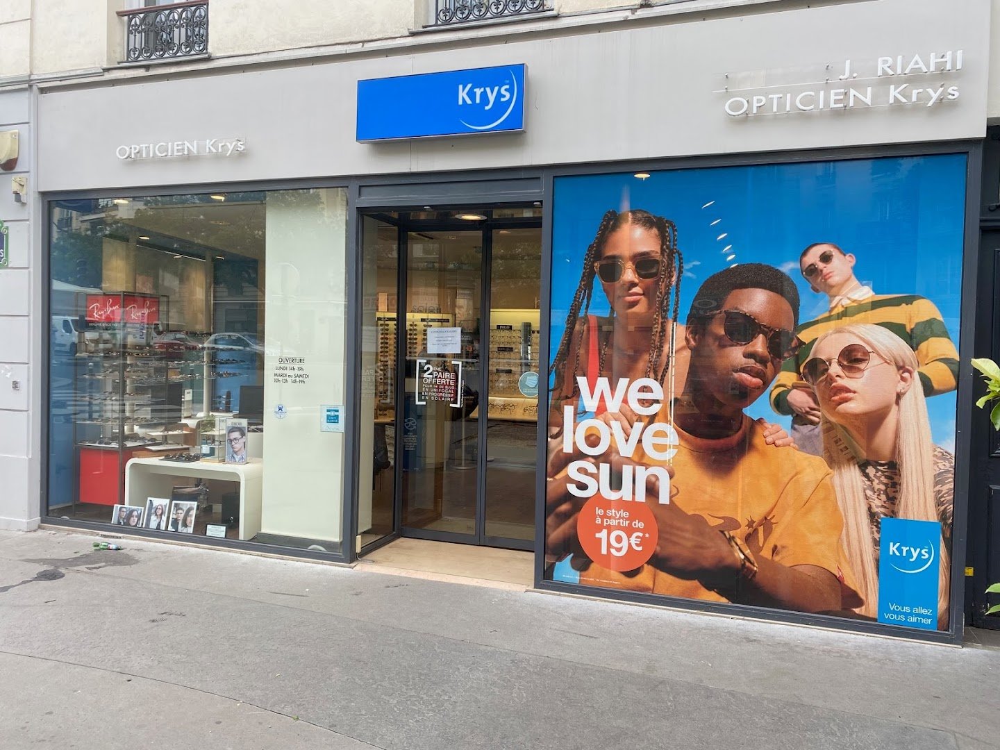 Opticien Paris - Versailles - Krys Paris 15