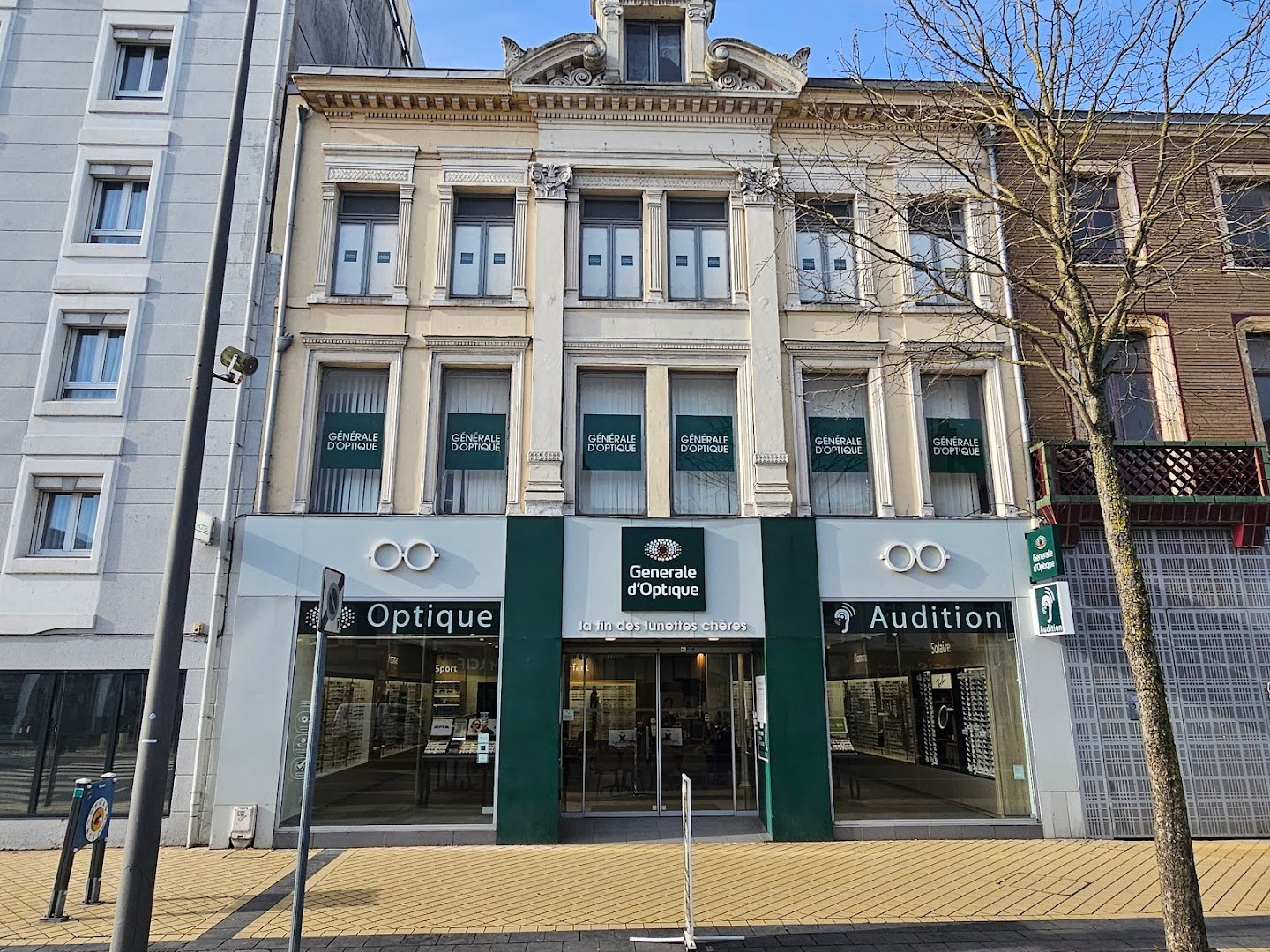 Opticien et Audioprothésiste CALAIS Centre-Ville Générale d'Optique Calais