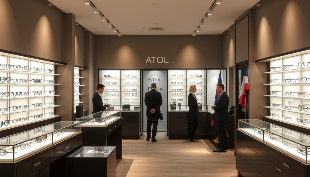 Boutique Atol à Angers avec sa sélection de lunettes made in France