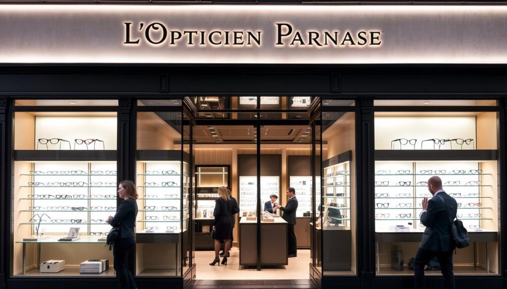 Boutique L'Opticien Parnassien sur le boulevard du Montparnasse à Paris 14