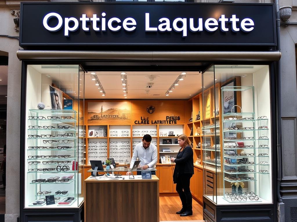 Boutique Optique Lafayette dans le quartier Noailles à Marseille