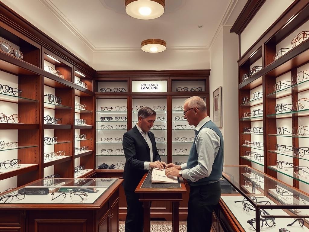 Boutique traditionnelle Optique Richard Lançon à Nice