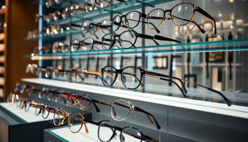 Collection de montures design chez un opticien de Lyon 9