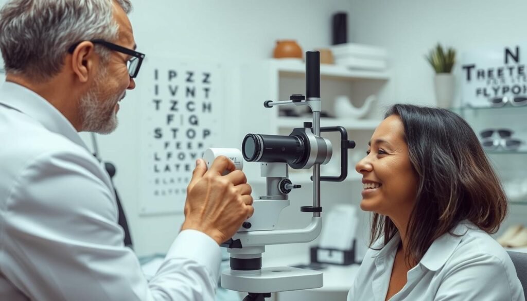 Consultation chez un opticien à Dijon avec examen de vue professionnel Consultation chez un opticien à Dijon avec examen de vue professionnel