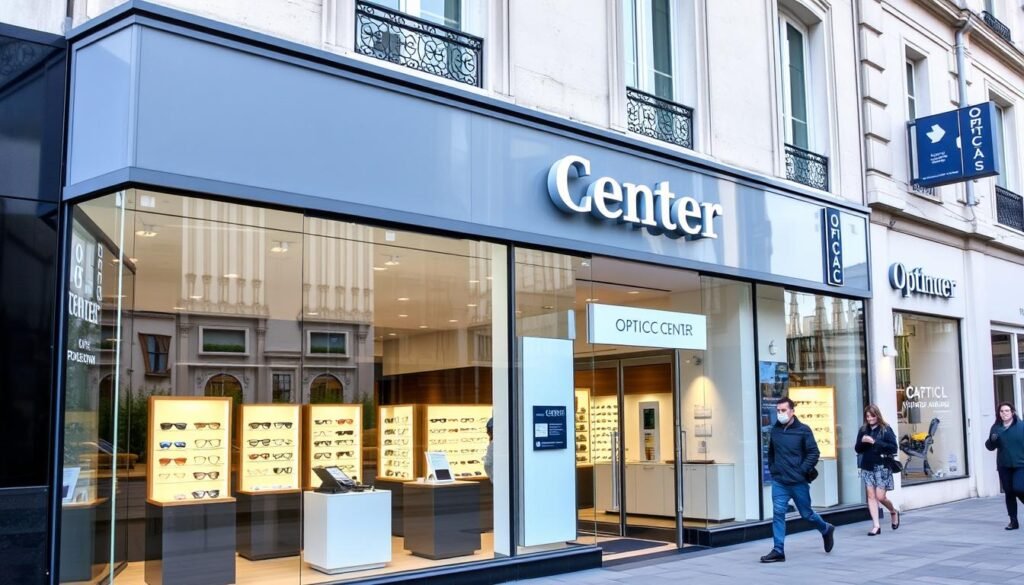 Devanture de l'Optical Center Limoges Centre-Ville, meilleur opticien limoges