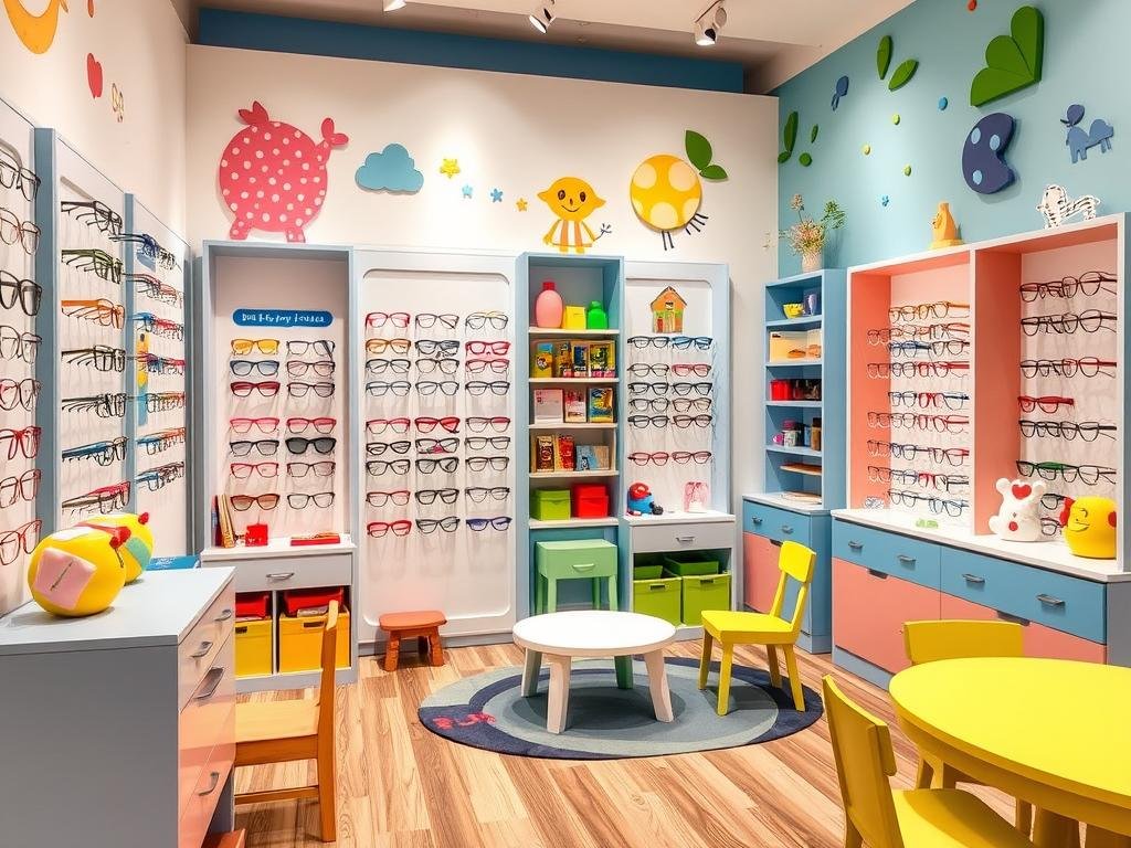 Espace enfants chez un opticien spécialisé de Lyon 9