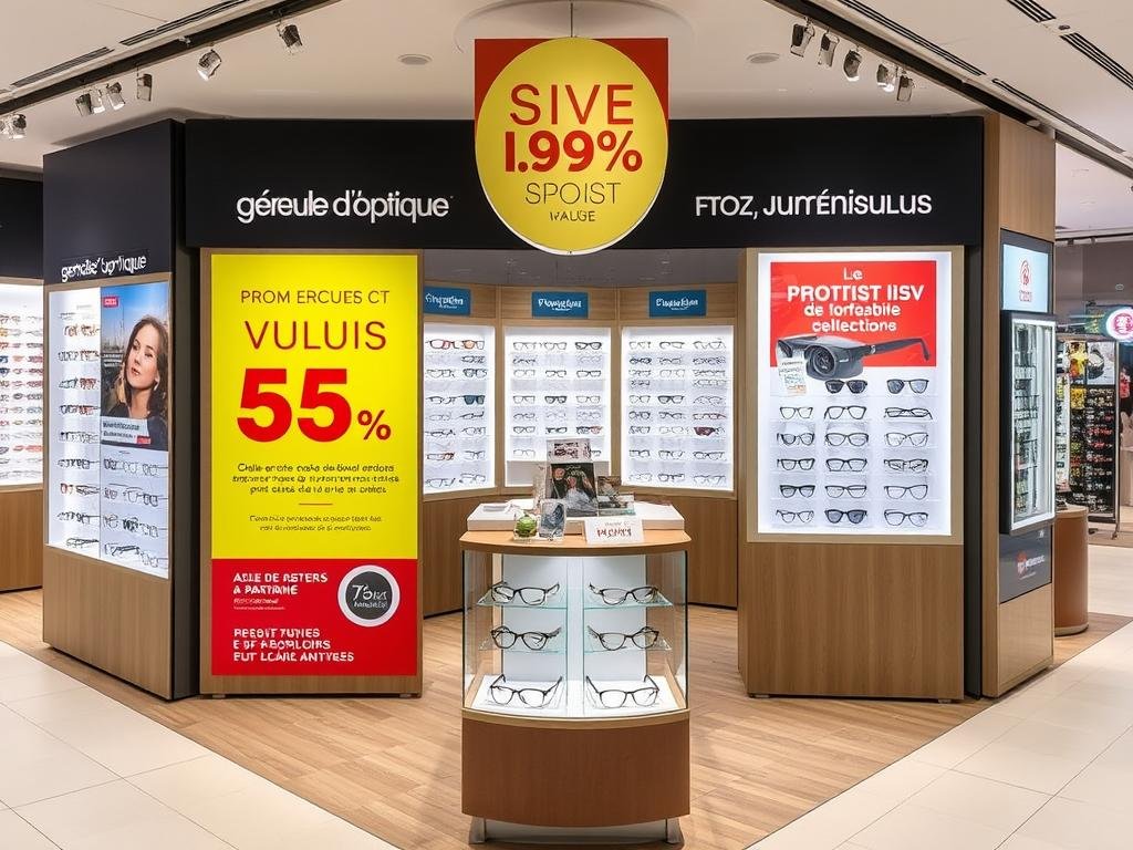 Espace promotionnel chez Générale d'Optique à Angoulins avec offres spéciales