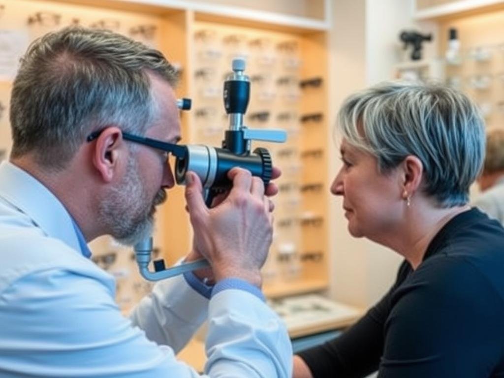 Examen de vue chez un opticien de Lyon 9