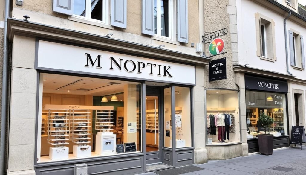 Façade du magasin MONOPTIK à Aixe-sur-Vienne près de Limoges, meilleur opticien limoges