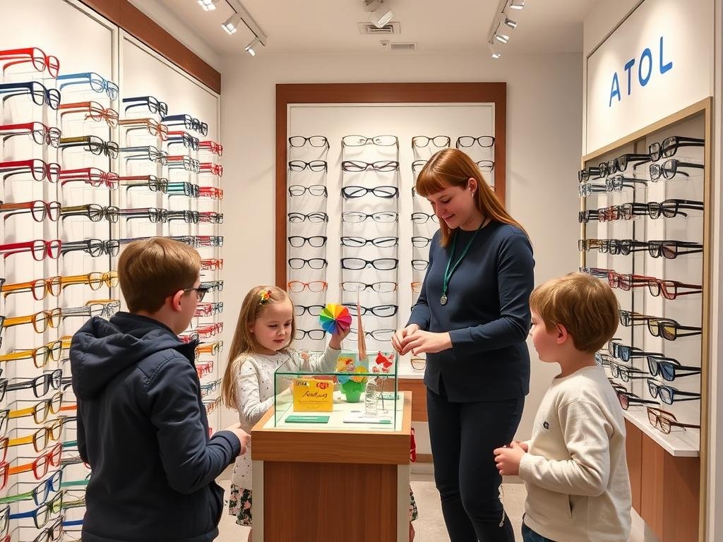 Intérieur du magasin Atol rue Jean Jacques Rousseau avec un espace dédié aux enfants Intérieur du magasin Atol rue Jean Jacques Rousseau avec un espace dédié aux enfants