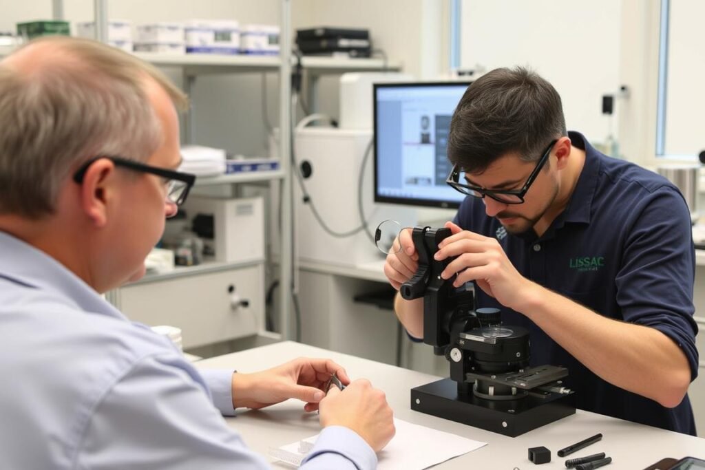 Laboratoire de montage chez Lissac Mulhouse