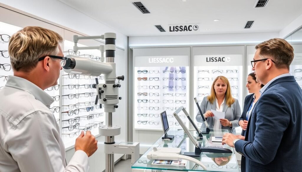 Magasin Lissac à Brest, meilleur opticien brest pour expertise technique
