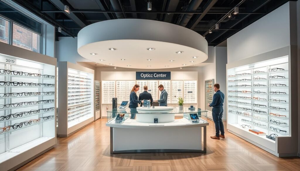 Magasin Optical Center Kergaradec, meilleur opticien brest zone commerciale