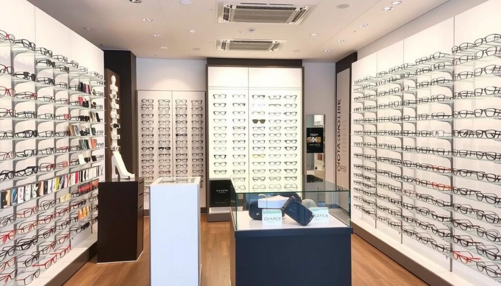 Magasin Optical Center à Mulhouse avec son large choix de montures, meilleur opticien mulhouse