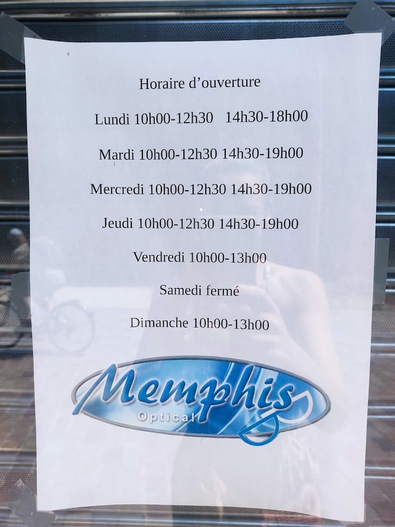 Memphis Optical Pantin