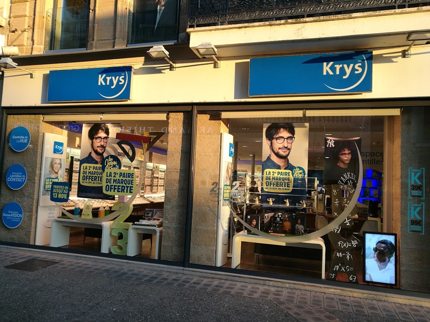 Opticien Moulins - Rue Allier - Krys