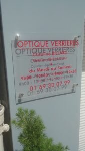 OPTIQUE VERRIERES