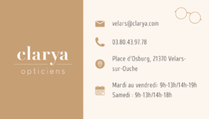 Clarya - Opticien Velars-sur-Ouche