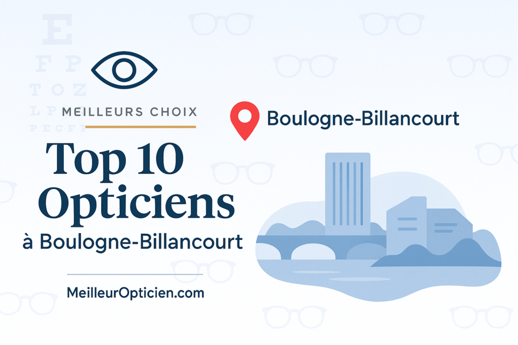 Meilleur Opticien Boulogne-Billancourt : notre guide des adresses de confiance