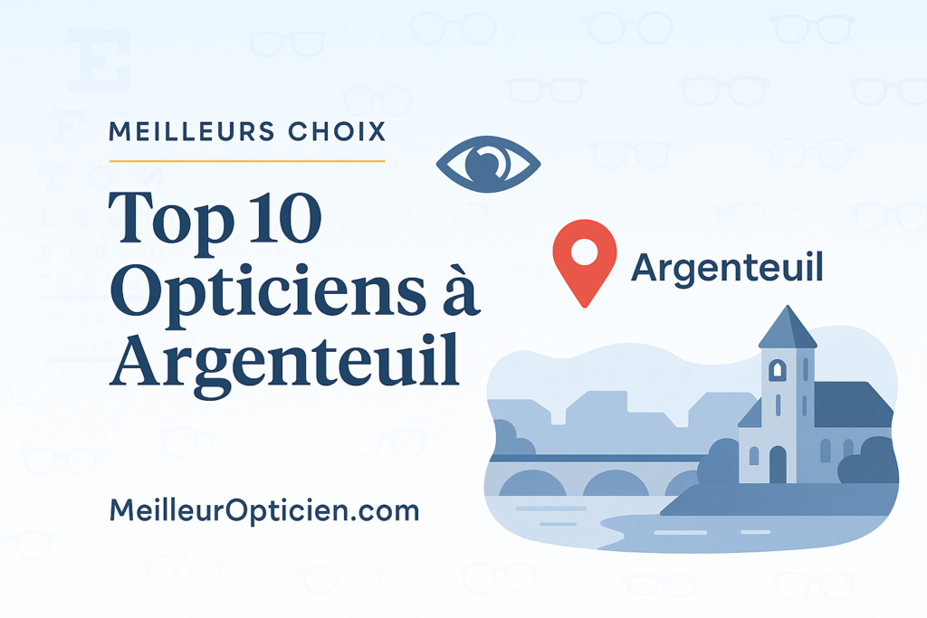 Meilleur Opticien Argenteuil : Découvrez Notre Guide Local de Confiance