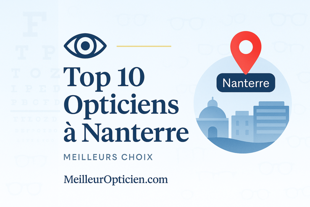Meilleur Opticien Nanterre : notre guide des adresses les plus fiables 👓