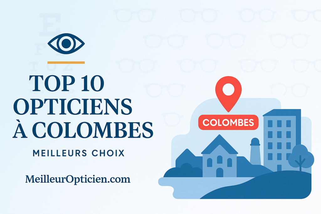 Meilleur Opticien Colombes : Découvrez les Experts Recommandés près de chez vous