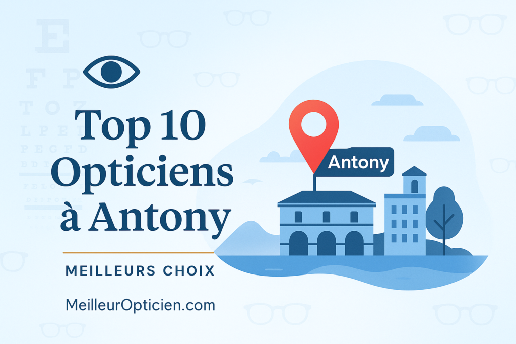 Meilleur Opticien Antony : Découvrez les Experts Locaux de Confiance 👓