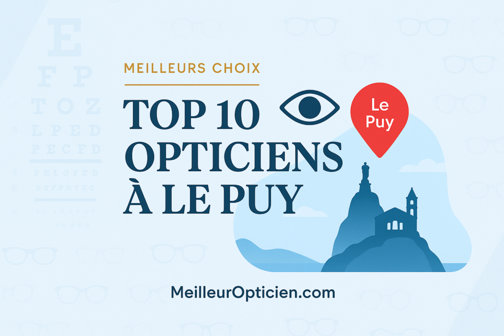 Meilleur Opticien Le Puy : notre sélection locale pour une vue parfaite