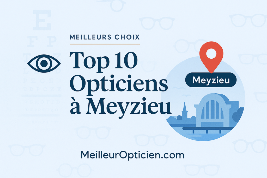 Meilleur Opticien Meyzieu : notre guide des spécialistes de la vue locaux