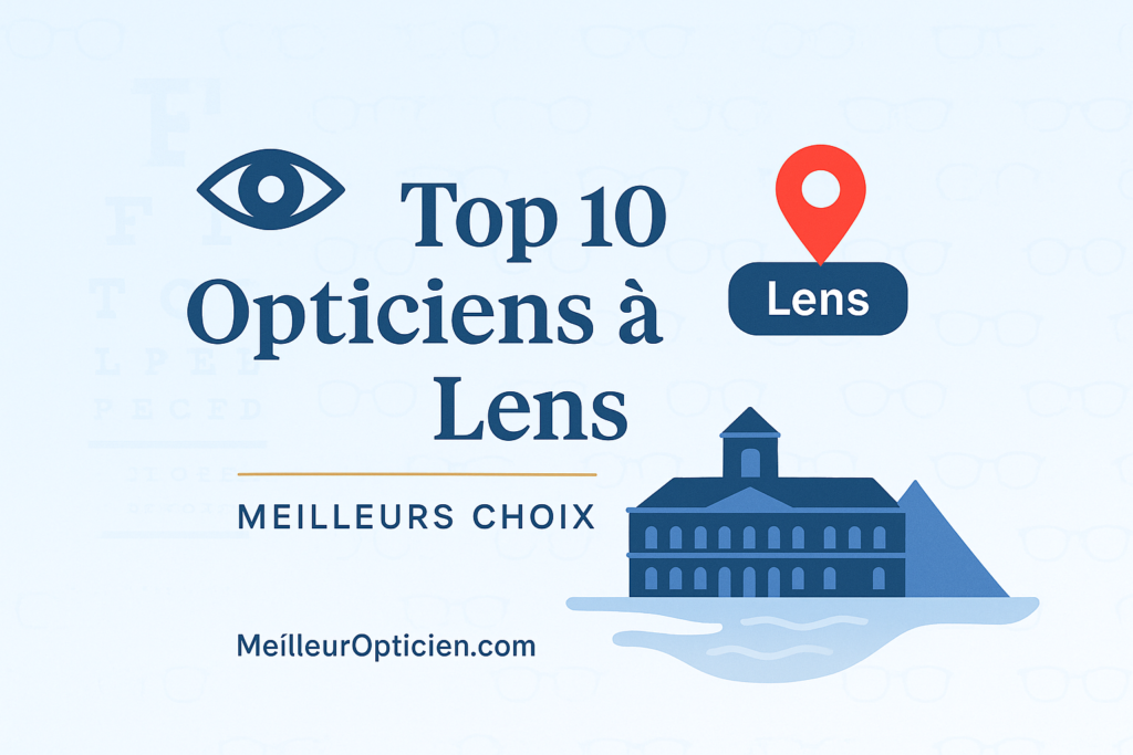 Meilleur Opticien Lens : Notre sélection locale des experts de la vue 👓