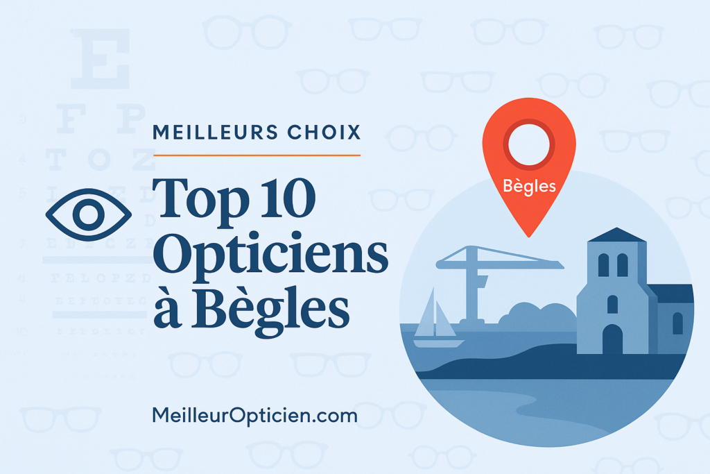 Meilleur Opticien Bègles : Découvrez notre guide des experts locaux de la vue