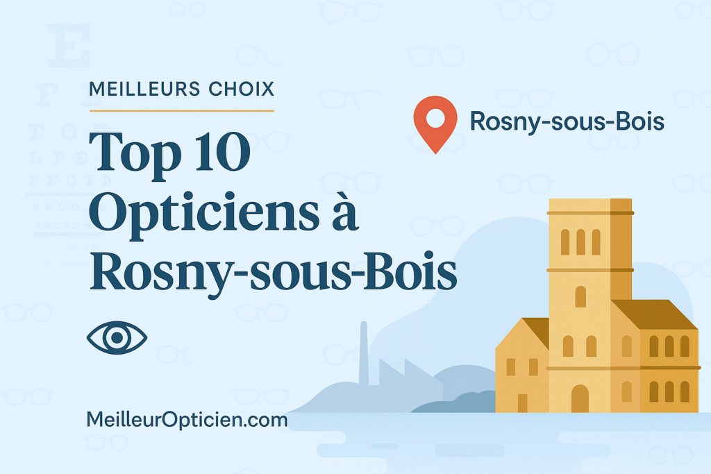 Meilleur Opticien Rosny-sous-Bois : Découvrez les Experts de Confiance près de chez vous