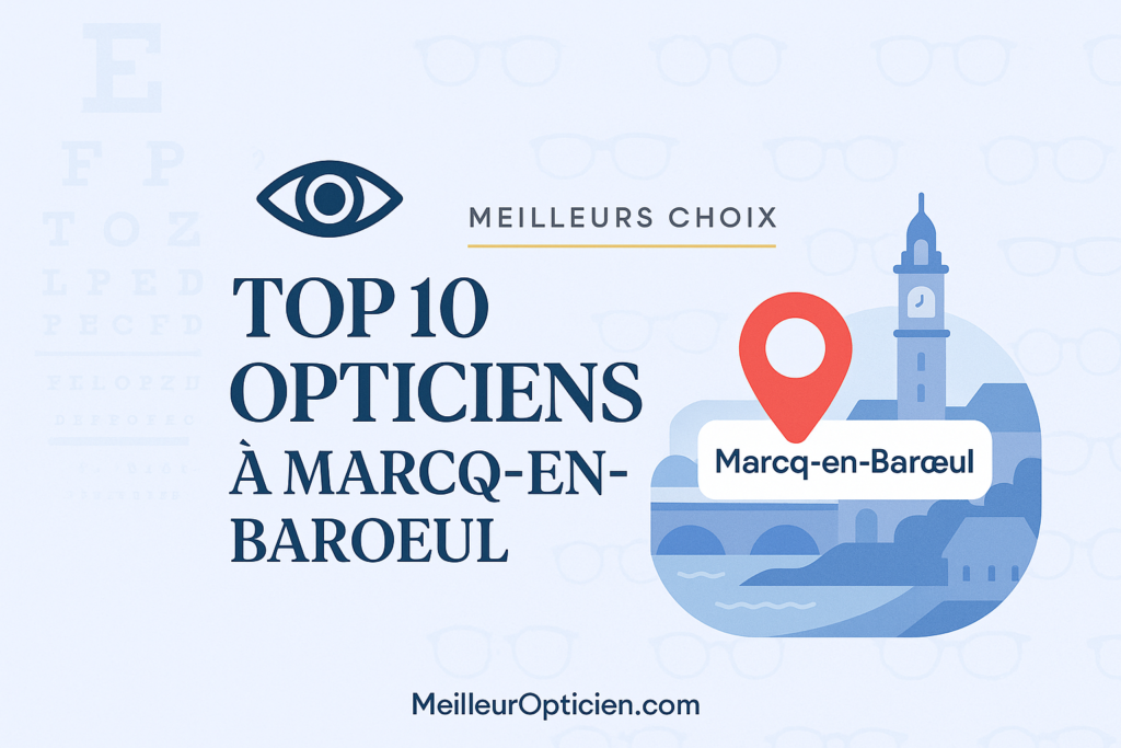 Meilleur Opticien Marcq-en-Barœul : notre guide des adresses de confiance 👓