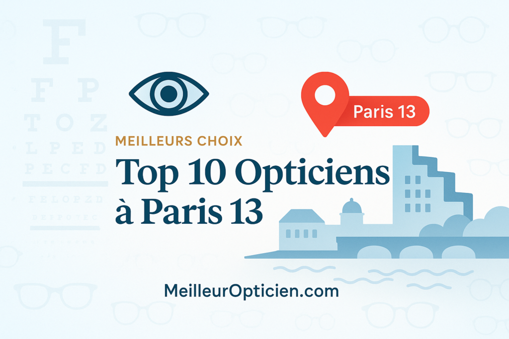 Meilleur Opticien Paris 13 : Découvrez les Experts Locaux Recommandés 👓