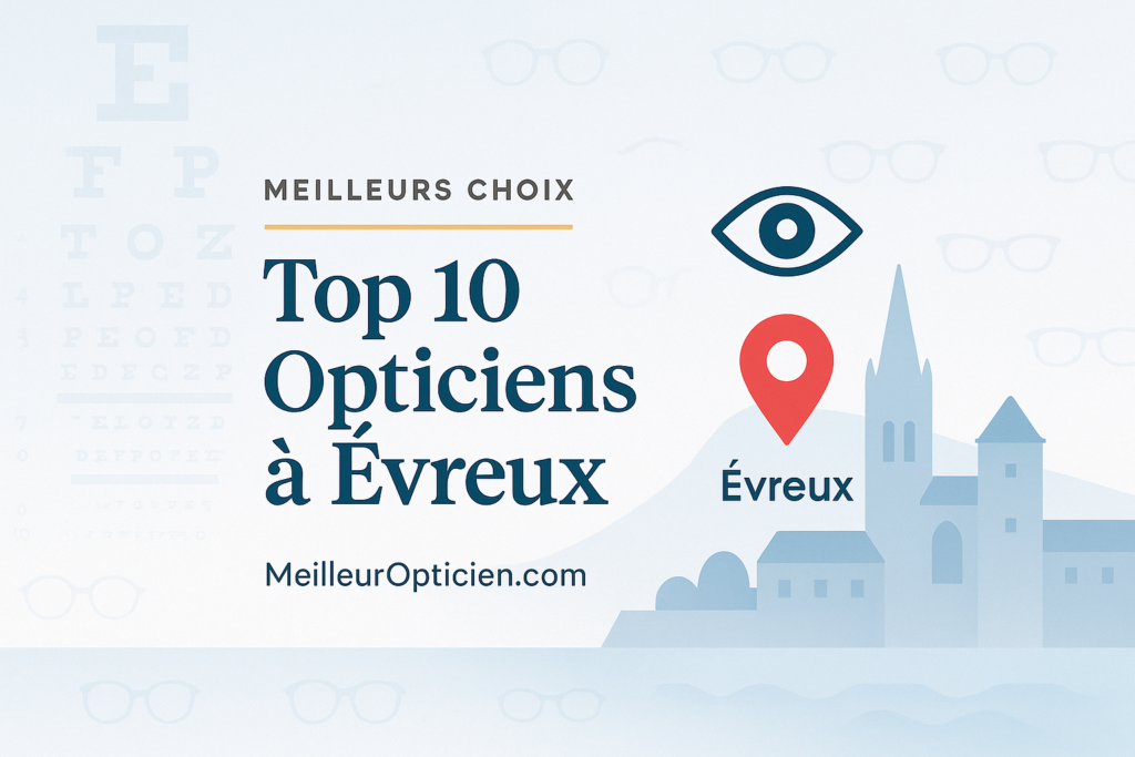 Meilleur Opticien Évreux : Découvrez notre guide des experts de la vue 👓