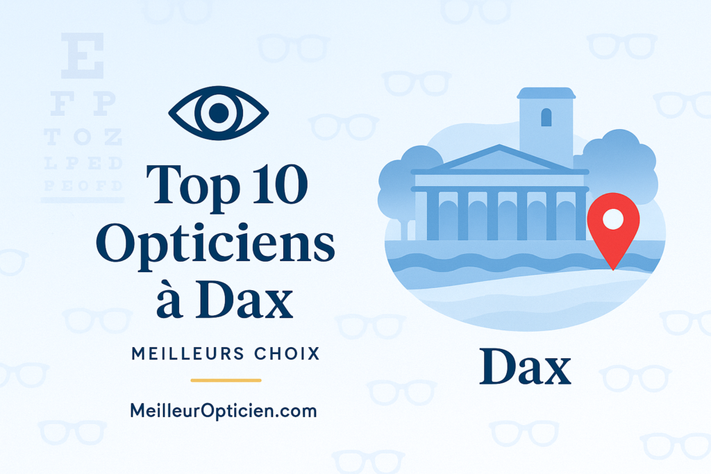 Meilleur Opticien Dax : Découvrez les Adresses de Confiance près de Chez Vous