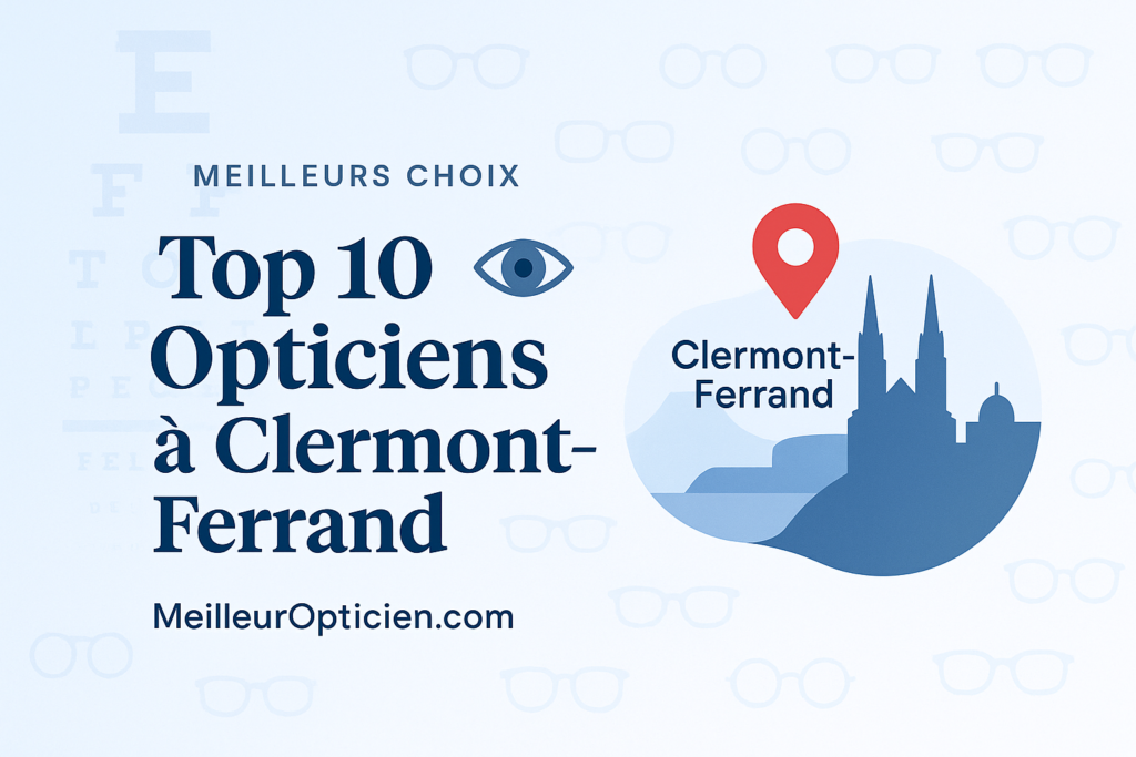 Meilleur Opticien Clermont-Ferrand : notre guide local des experts de la vue