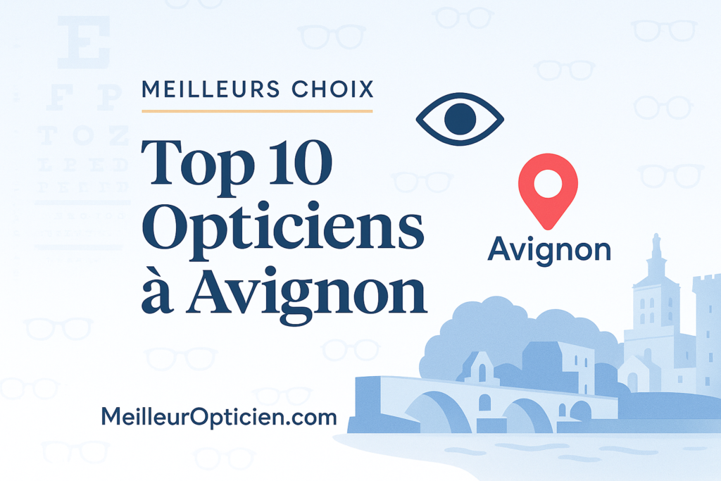 Meilleur Opticien Avignon : découvrez notre guide des experts locaux de la vue