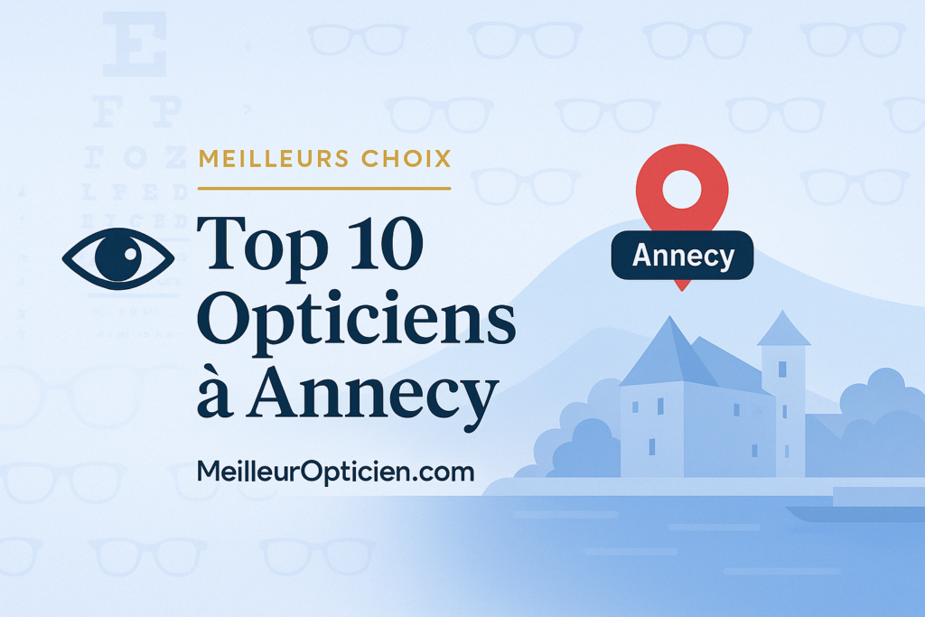 Meilleur Opticien Annecy : découvrez notre guide des experts locaux de la vue