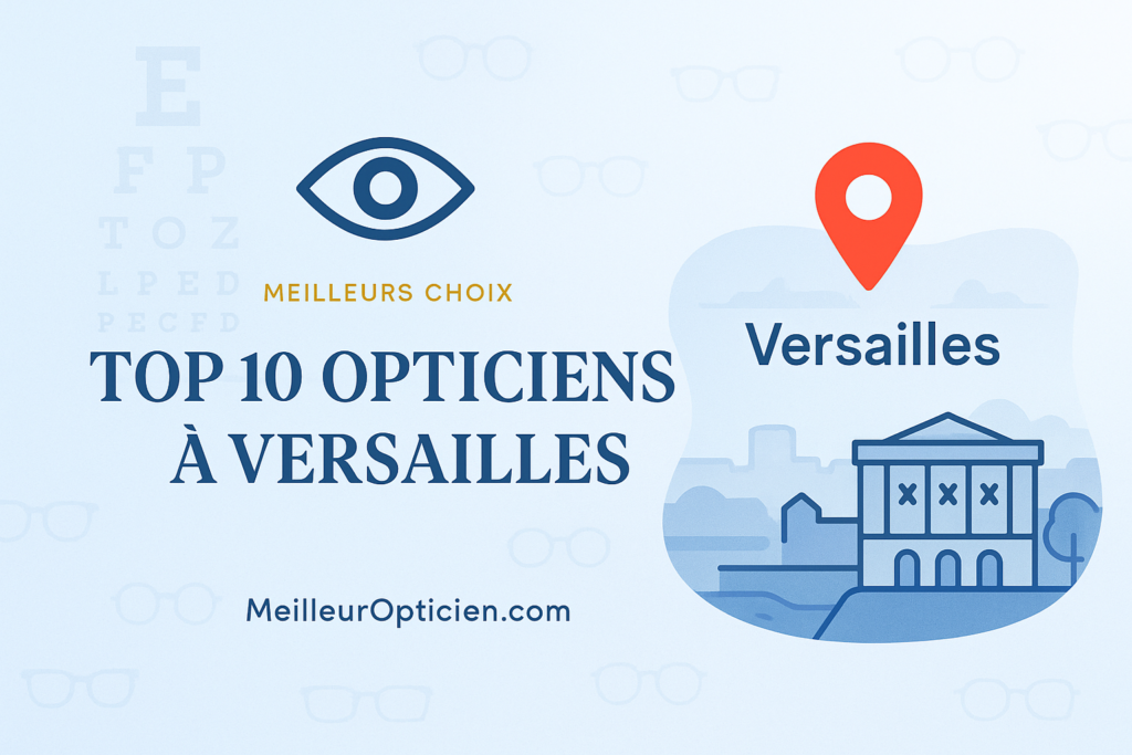 Meilleur Opticien Versailles : découvrez notre top 10 des experts locaux 👓
