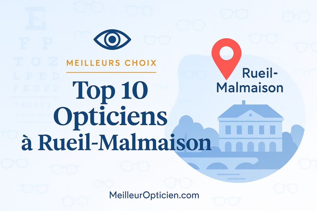 Meilleur Opticien Rueil-Malmaison : notre guide des experts de la vue locaux