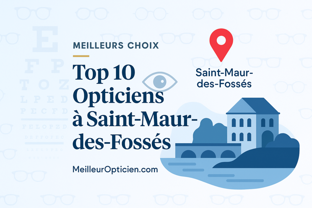 Meilleur Opticien Saint-Maur-des-Fossés : découvrez les experts locaux les plus recommandés 👓