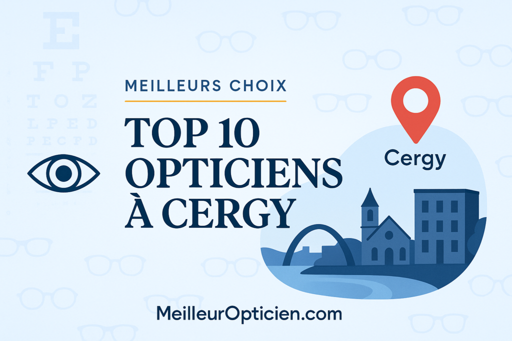 Meilleur Opticien Cergy : Découvrez les Adresses les Plus Recommandées