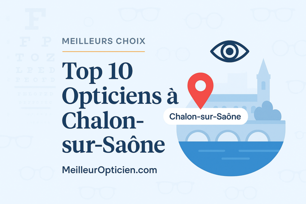 Meilleur Opticien Chalon-sur-Saône : Découvrez notre guide des adresses de confiance