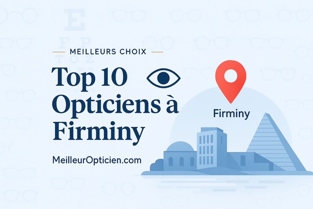 Meilleur Opticien Firminy : les experts locaux sélectionnés pour vos yeux