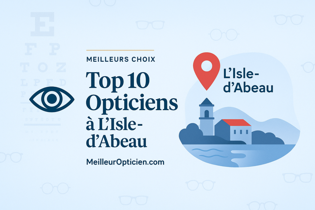 Meilleur Opticien L'Isle-d'Abeau : notre guide des spécialistes locaux à connaître