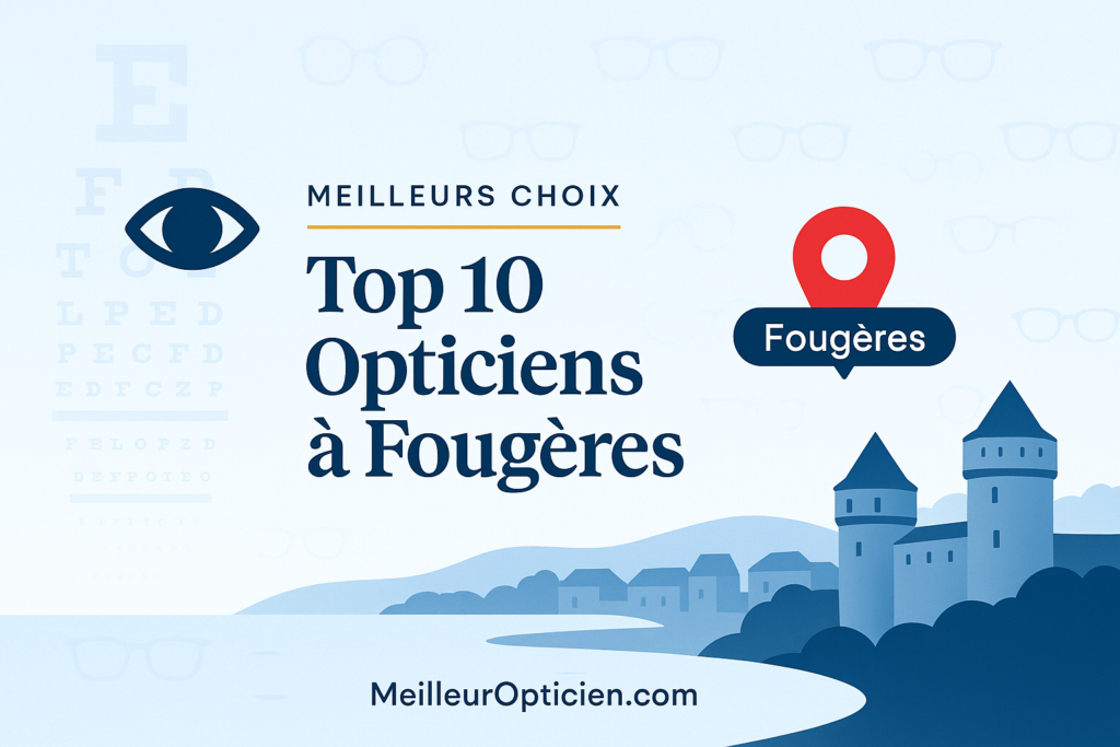 Meilleur Opticien Fougères : Découvrez les Experts de la Vue Locaux 👓