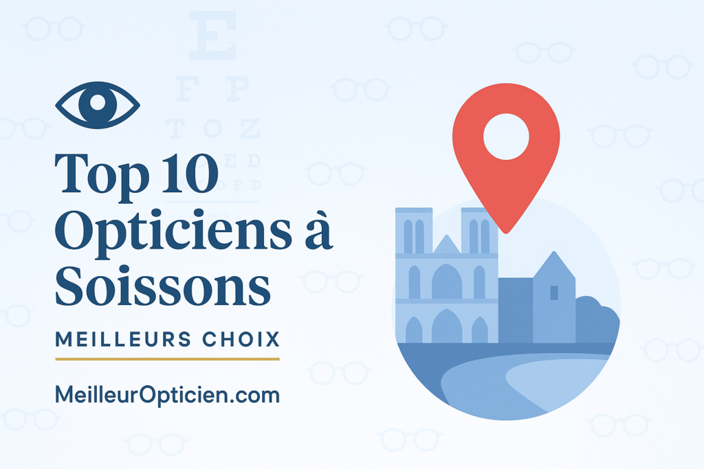 Meilleur Opticien Soissons : découvrez notre sélection locale d’experts de la vue